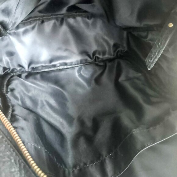 Status Anxiety Black Pebbled Leather Medium Backpack - Picture 7 of 7